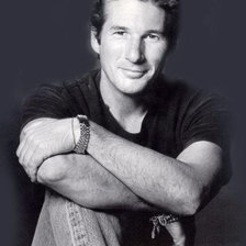 Схема вышивки «Ричард Гир»