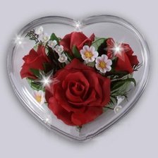 Схема вышивки «роза»