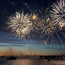 Схема вышивки «салют»