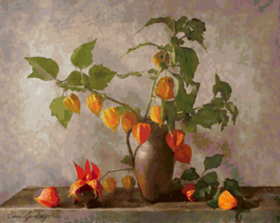 физалис - для кухни, фрукты, акварель, натюрморт, физалис - предпросмотр