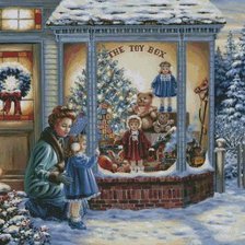 Схема вышивки «Рождество»