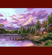 Схема вышивки «природа»