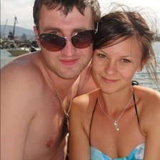 Схема вышивки «Влюбленные)))»