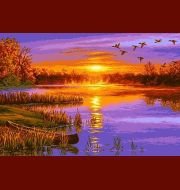 Схема вышивки «природа»