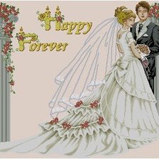 Схема вышивки «Свадьба»