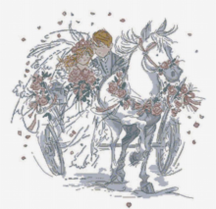 Молодожены - невеста, жених, свадьба, торжество, молодожены - предпросмотр