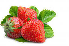 Схема вышивки «клубника»