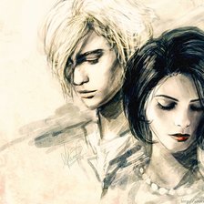 Схема вышивки «сумерки»