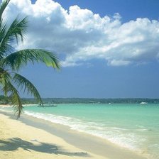 Схема вышивки «море»