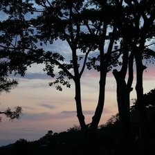 Схема вышивки «сумерки»