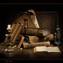 Натюрморт с книгами