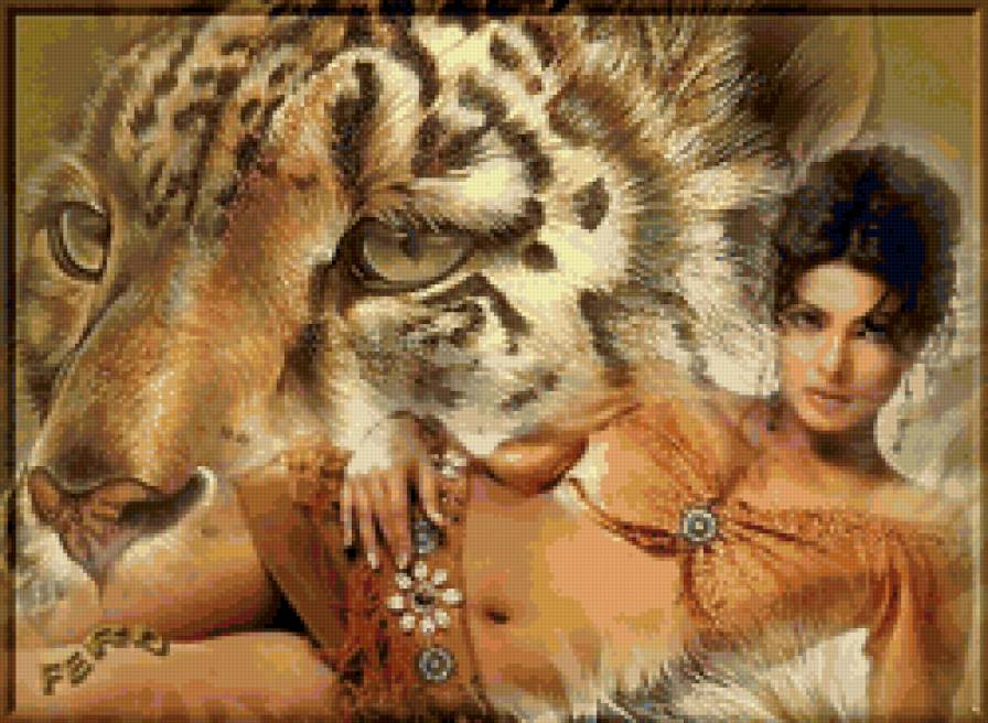 Тигрица - предпросмотр