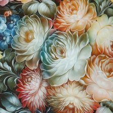 Схема вышивки «цветы»