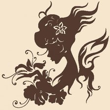 Схема вышивки «женский образ»