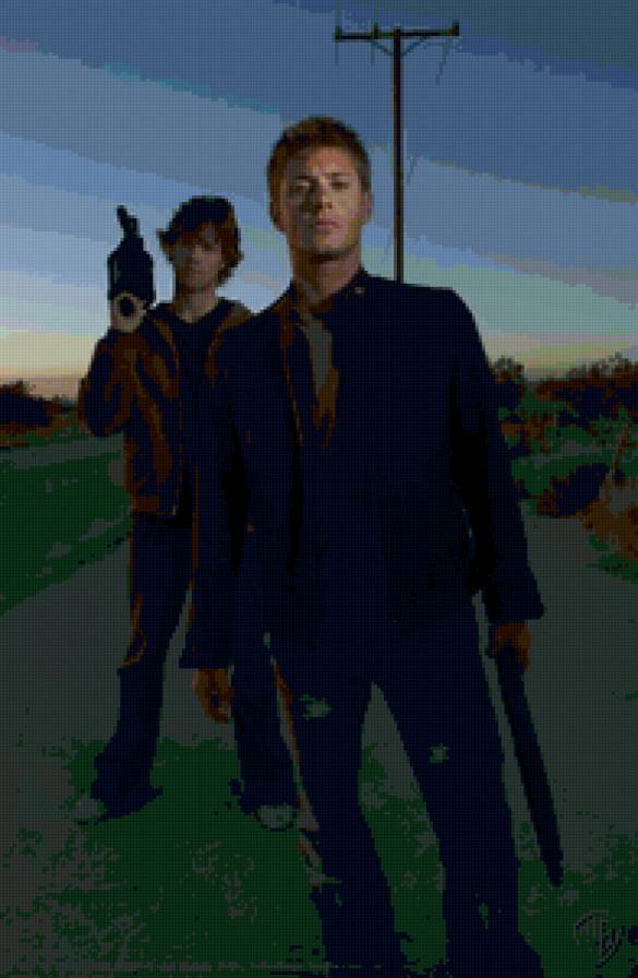 Суперы - supernatural, сэм, дин - предпросмотр