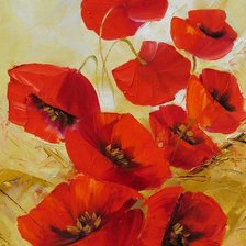 Схема вышивки «акварель»