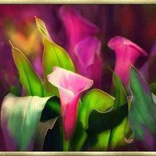 Схема вышивки «акварель»