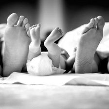 Схема вышивки «Трое»