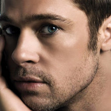 Схема вышивки «брэд питт»