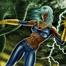 Схема вышивки «Шторм»