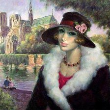 Схема вышивки «Ретро»