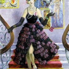 Схема вышивки «Ретро»