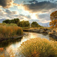 Схема вышивки «U reki.»