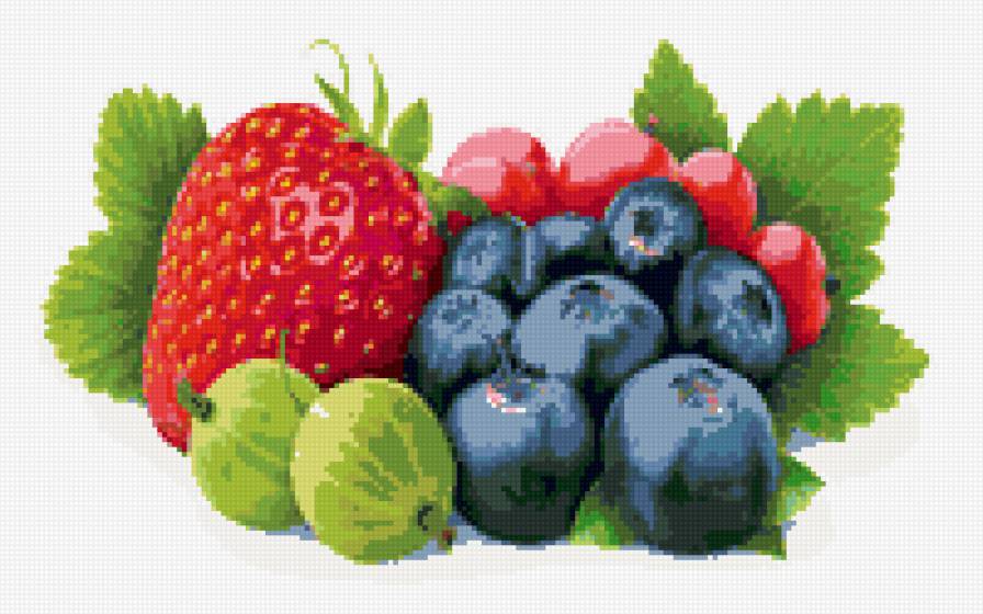 ягоды - фрукты, ягоды - предпросмотр
