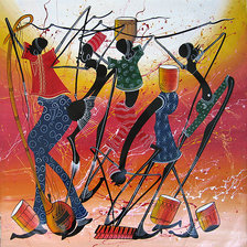 Схема вышивки «Африканские мотивы 4»