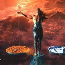 Схема вышивки «весы»