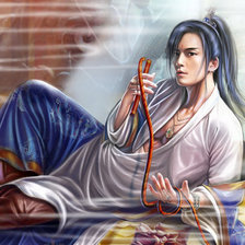 Схема вышивки «раздумья»