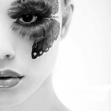 Схема вышивки «взгляд»