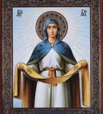 Схема вышивки «Покров Пресвятой Богородицы»