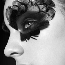 Схема вышивки «взгляд»