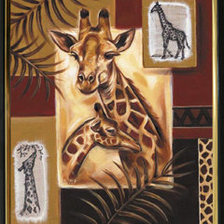 Схема вышивки «сафари»