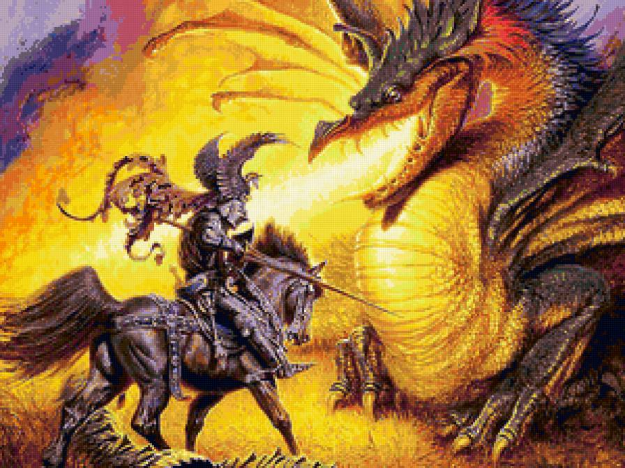 всадник на коне - всадник - предпросмотр