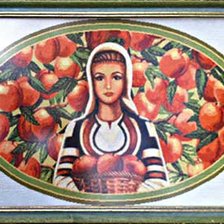 Схема вышивки «една бъдгарка»