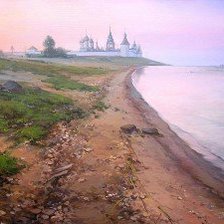 Схема вышивки «берег»