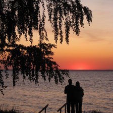 Схема вышивки «На закате»