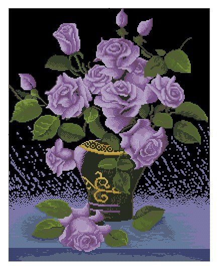 розы - цветы, натюрморт, картина - оригинал