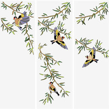 Схема вышивки «Триптих»