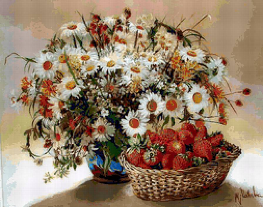 Подарки лета. - натюрморт., цветы - предпросмотр