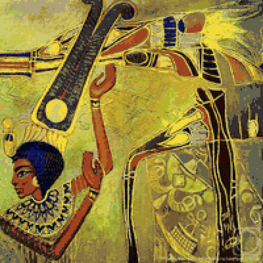 Египетские мотивы - египет - предпросмотр