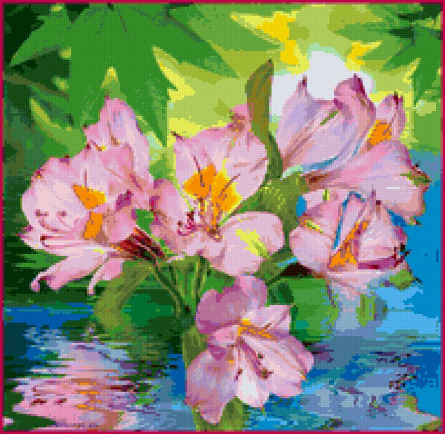 колор - цветы - предпросмотр