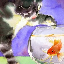 Схема вышивки «охота»