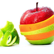 Схема вышивки «яблочко»