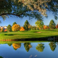 Схема вышивки «Осень»