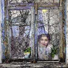 Схема вышивки «Ожидание»