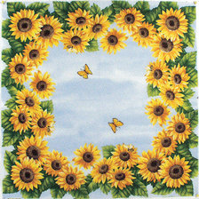 Схема вышивки «Салфетка»