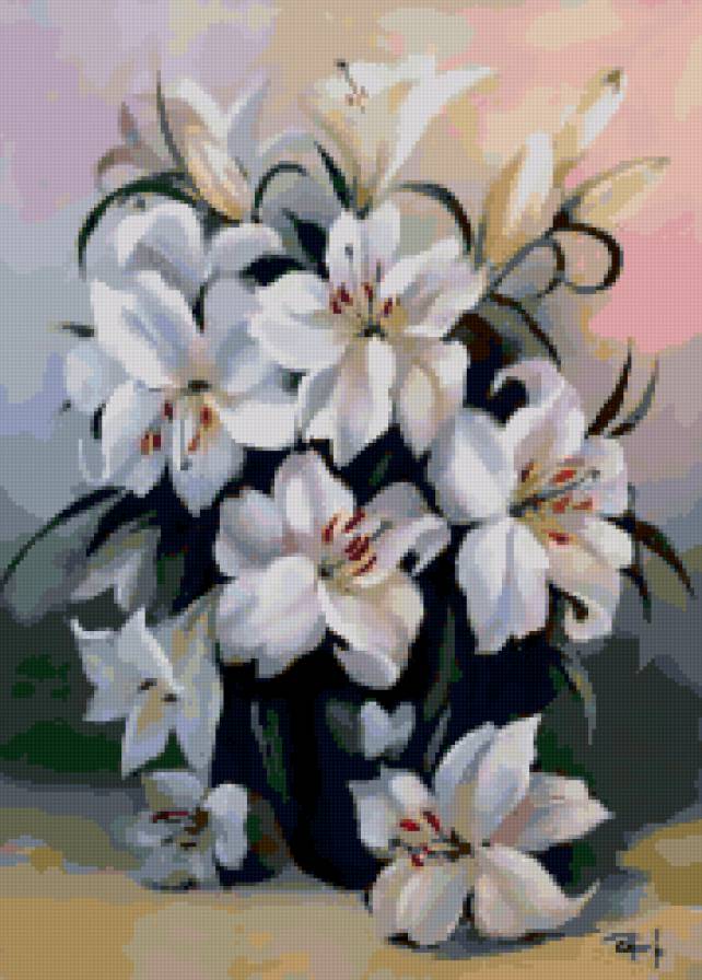 лилии - цветы - предпросмотр